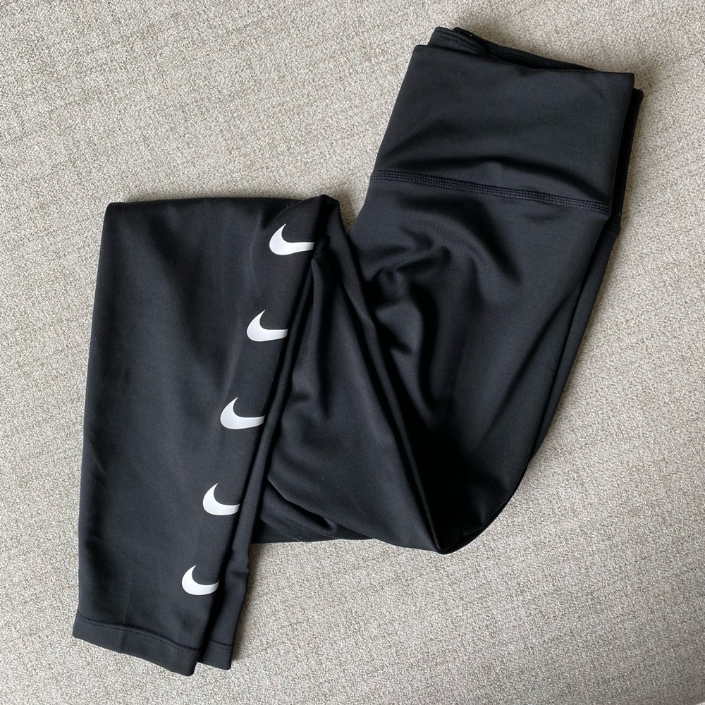 Nike Swoosh Detail Leggings